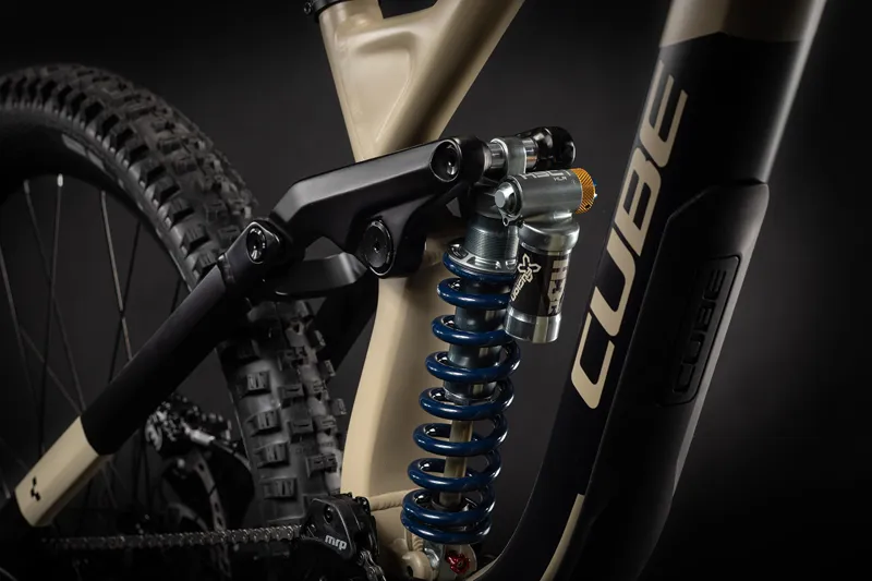 Cube Two15 Pro GX 27.5 Downhill Mountain Bike 2022 Sand/Black-6