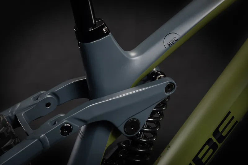 Cube Two15 HPC SL 29er GX Downhill Mountain Bike 2021 Olive/Grey-6