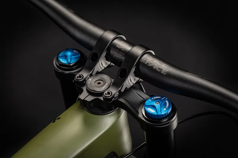 Cube Two15 HPC SL 29er GX Downhill Mountain Bike 2021 Olive/Grey-3