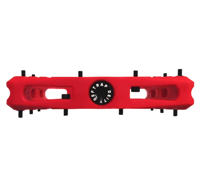 Deity Deftrap MTB Composite Pedals RED -2
