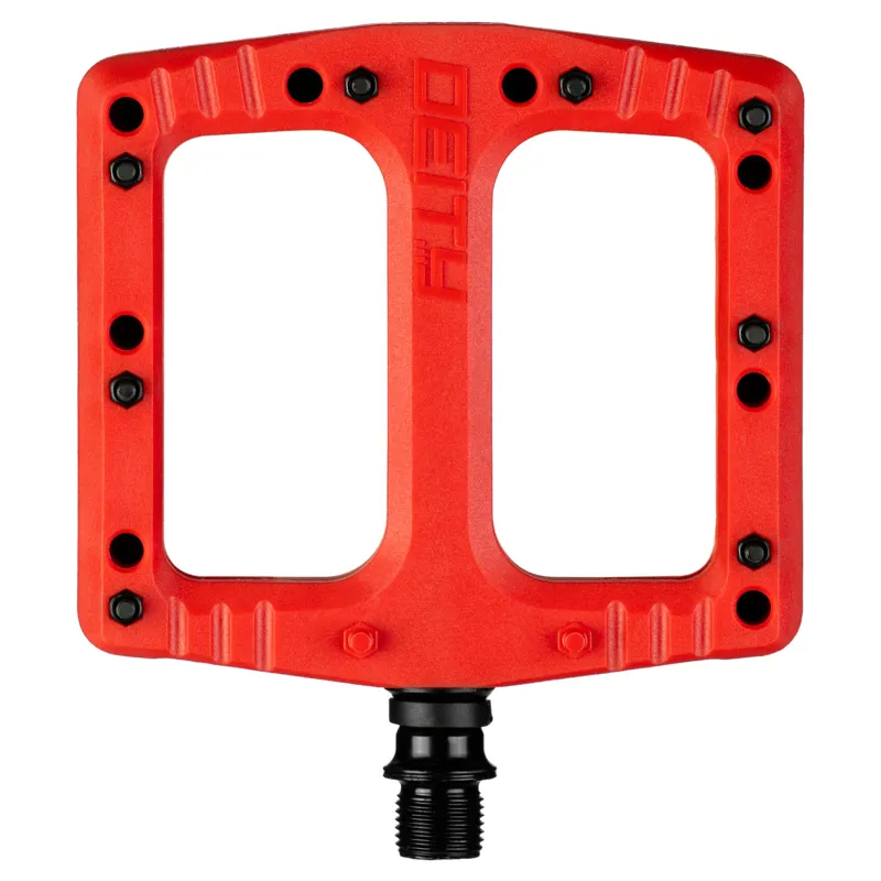 Deity Deftrap MTB Composite Pedals RED -1