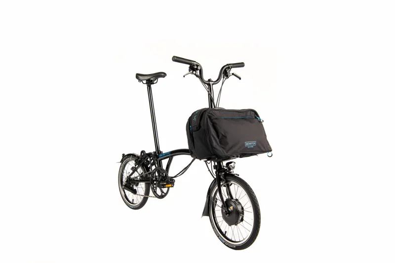 Brompton M6LU Folding Electric Bike 2021 Black-1