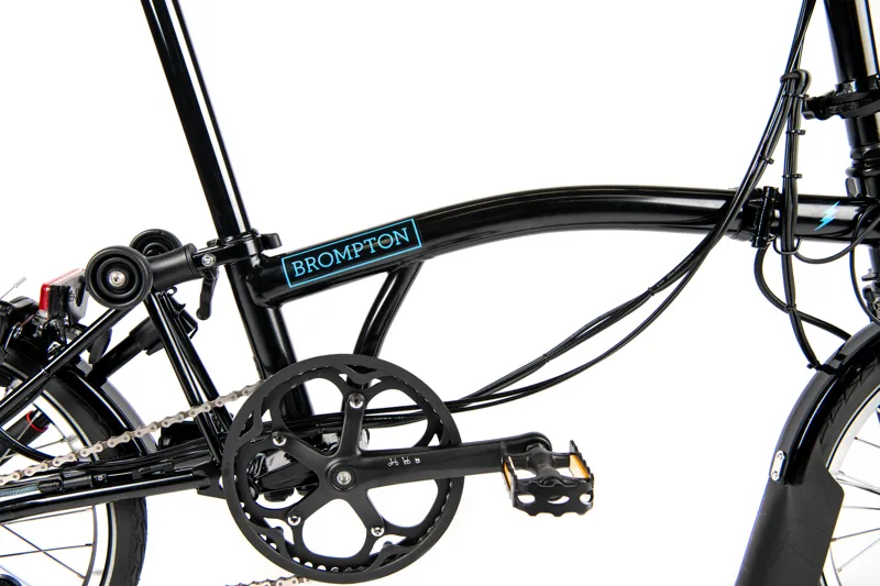 Brompton M6LU Folding Electric Bike 2021 Black-3