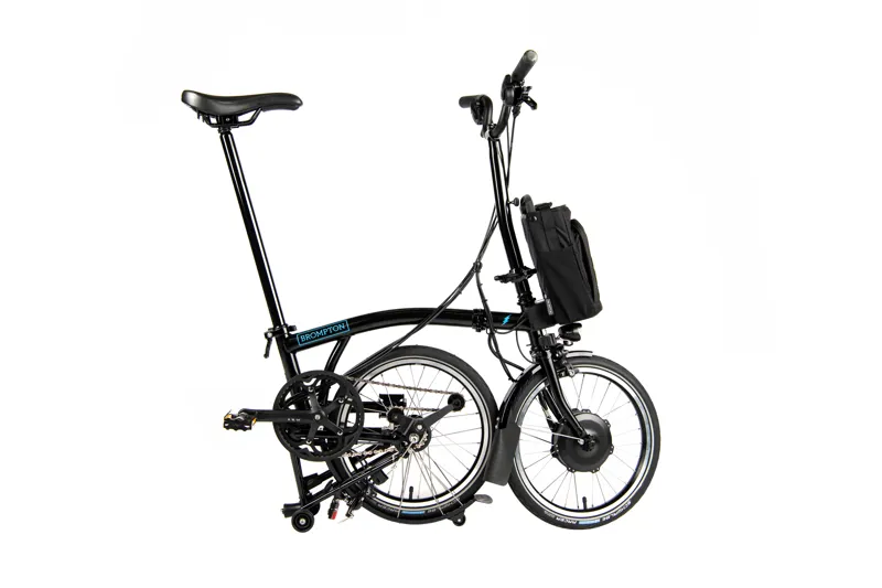 Brompton M6LU Folding Electric Bike 2021 Black-6