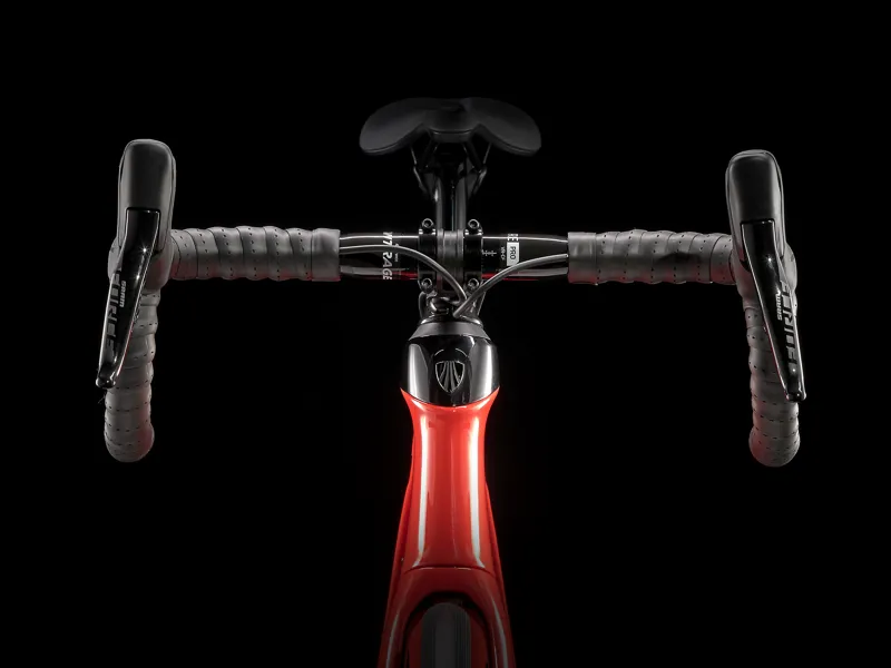 Trek Domane SLR 7 E Tap Road Bike 2021 Coral/Trek Black -1