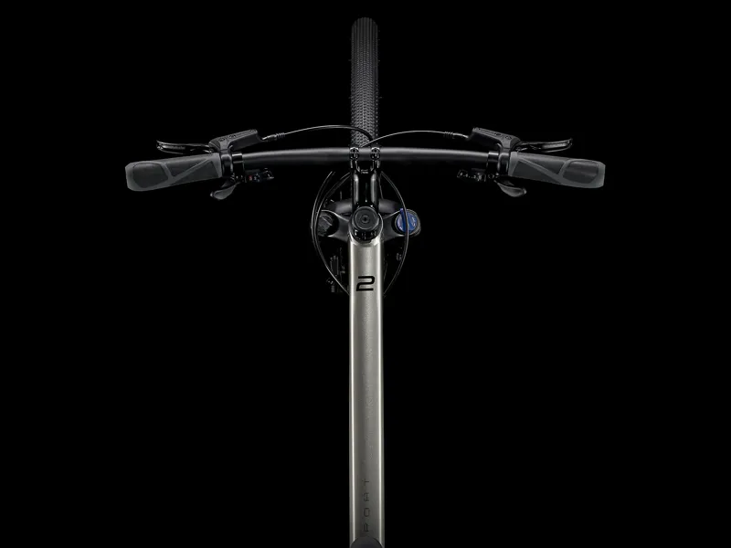 Trek Dual Sport 2 Hybrid Bike 2021 Metallic Gunmetal-4