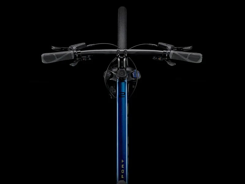 Trek Dual Sport 2 Hybrid Bike 2021 Mulsanne Blue-4