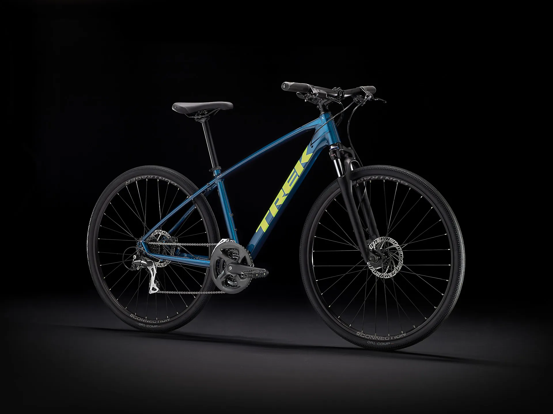 Trek Dual Sport 2 Hybrid Bike 2021 Mulsanne Blue