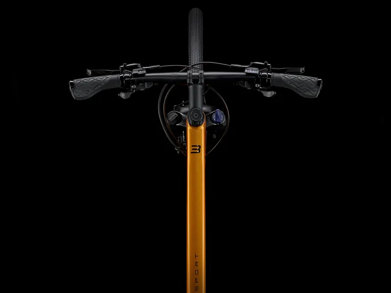 Trek Dual Sport 3 Hybrid Bike 2021 Factory Orange-4