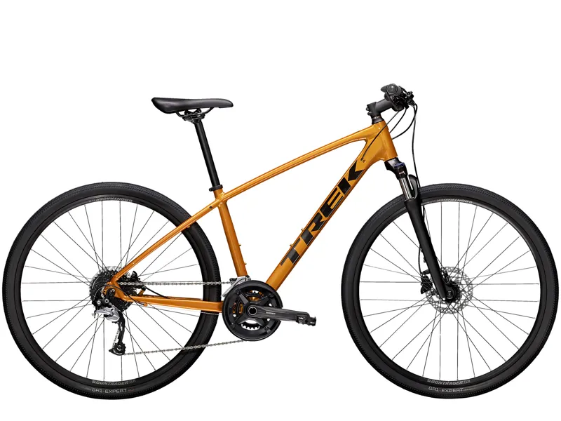Trek Dual Sport 3 Hybrid Bike 2021 Factory Orange