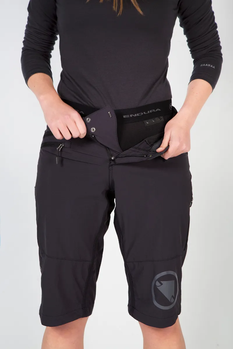 Endura Padded Clickfast Womens Liner Black-2