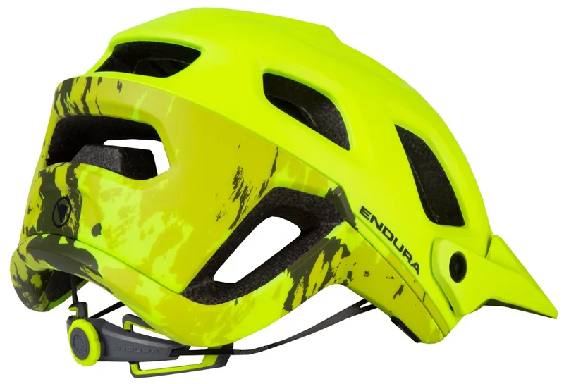Endura SingleTrack Helmet II Hi-Viz Yellow-1