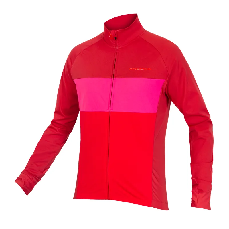 Endura FS260-Pro Jetstream LS Jersey II Red