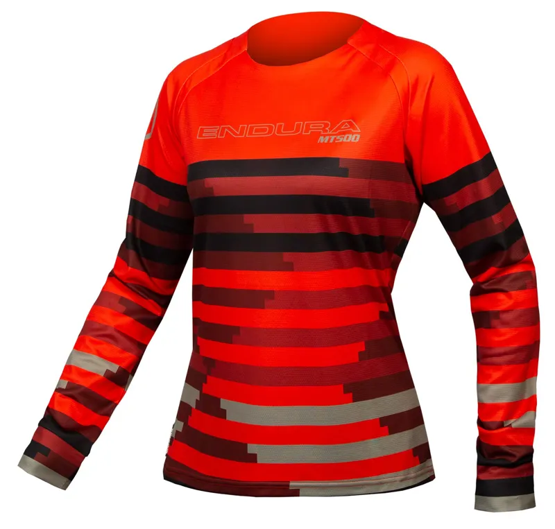 Endura MT500 SuperCraft LS Womens Tee LTD Paprika