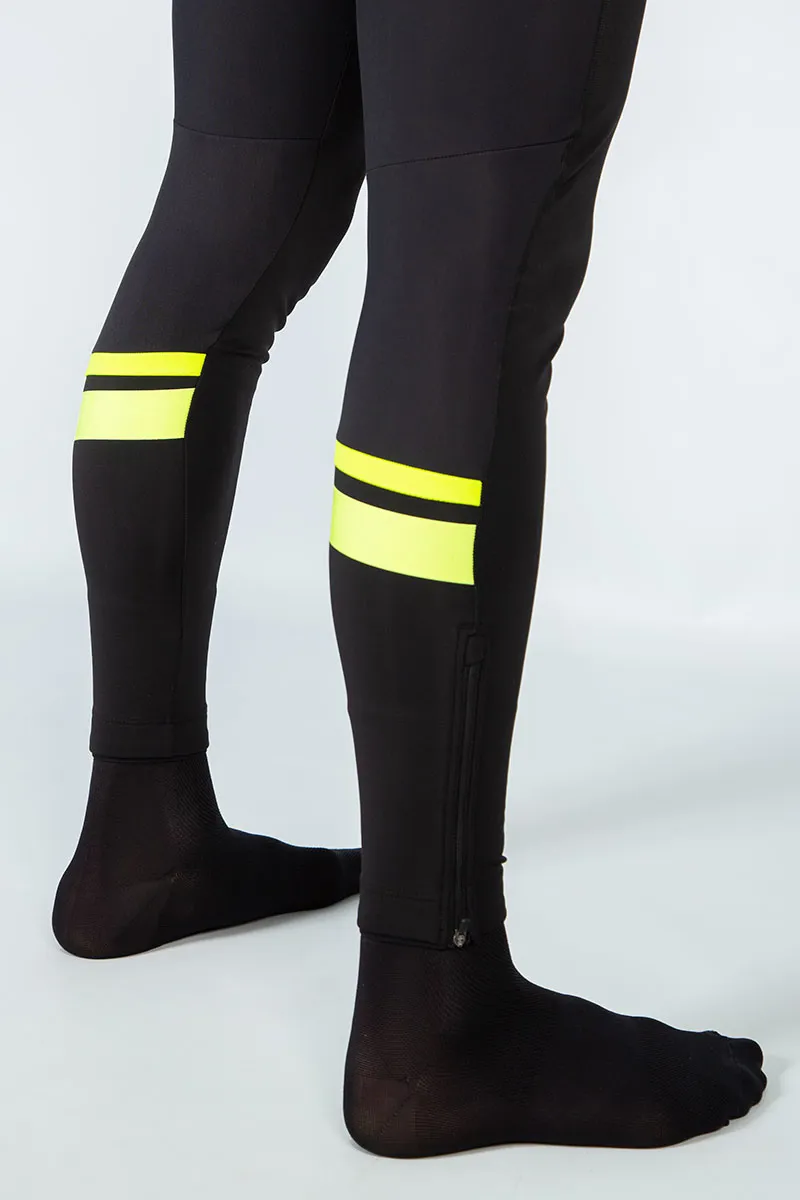 Endura Windchill Bibtights Hi Viz Yellow -4