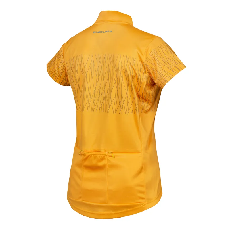 Endura Hummvee Ray Womens SS MTB Jersey II Saffron-1