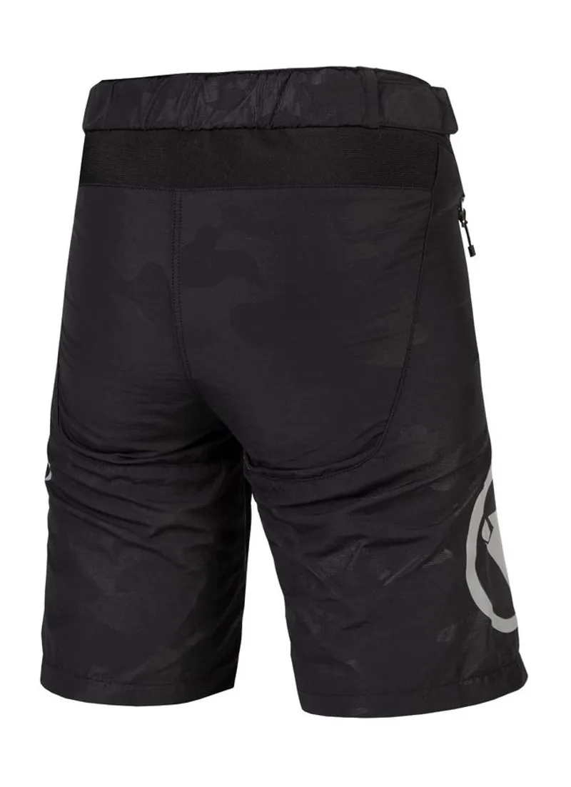 Endura MT500JR Kids Baggy Shorts with Liner Black Camo-1