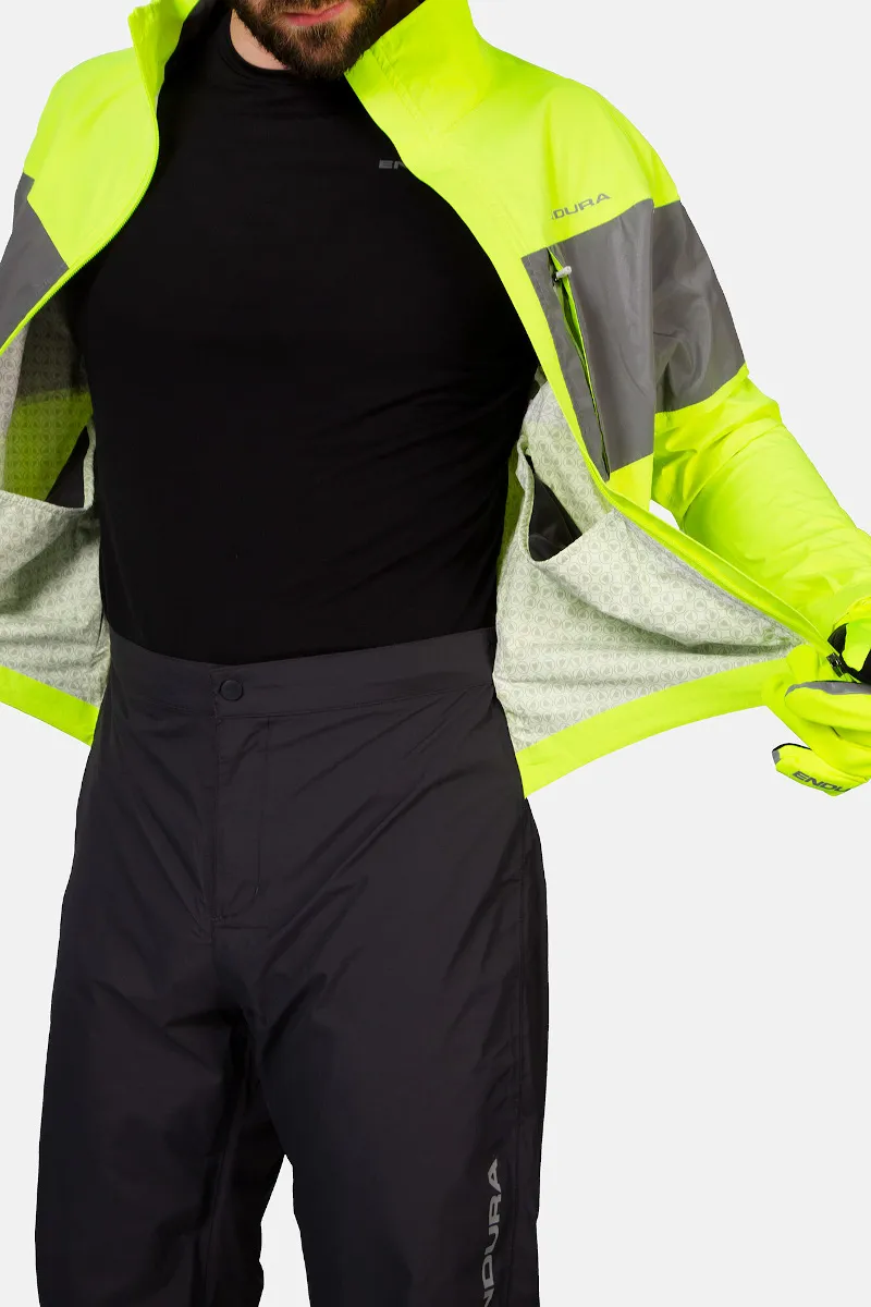 Endura Urban Luminite Waterproof One Piece Suit Hi-Viz Yellow-2
