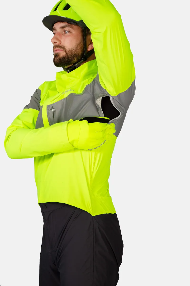 Endura Urban Luminite Waterproof One Piece Suit Hi-Viz Yellow-4