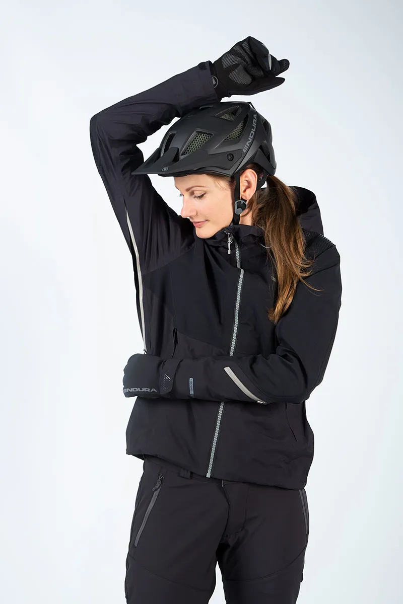 Endura MT500 Waterproof Womens Jacket Black -4