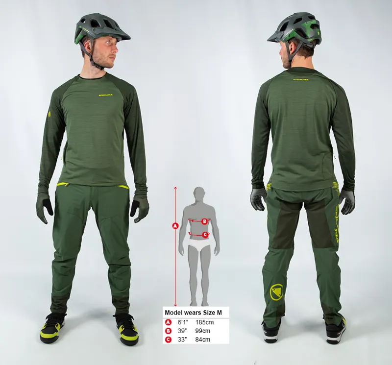 Endura Singletrack Fleece Forest Green -4