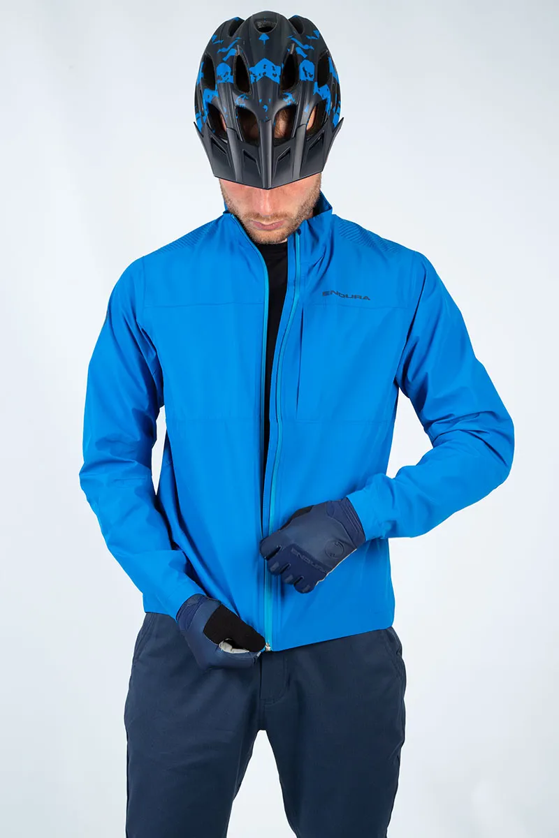 Endura Hummvee Lite Waterproof Jacket II Azure Blue -4