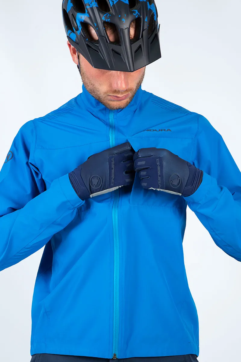 Endura Hummvee Lite Waterproof Jacket II Azure Blue -3