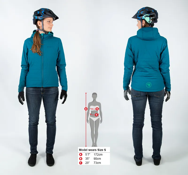 Endura Hummvee Womens Flipjak Pacific Blue -7