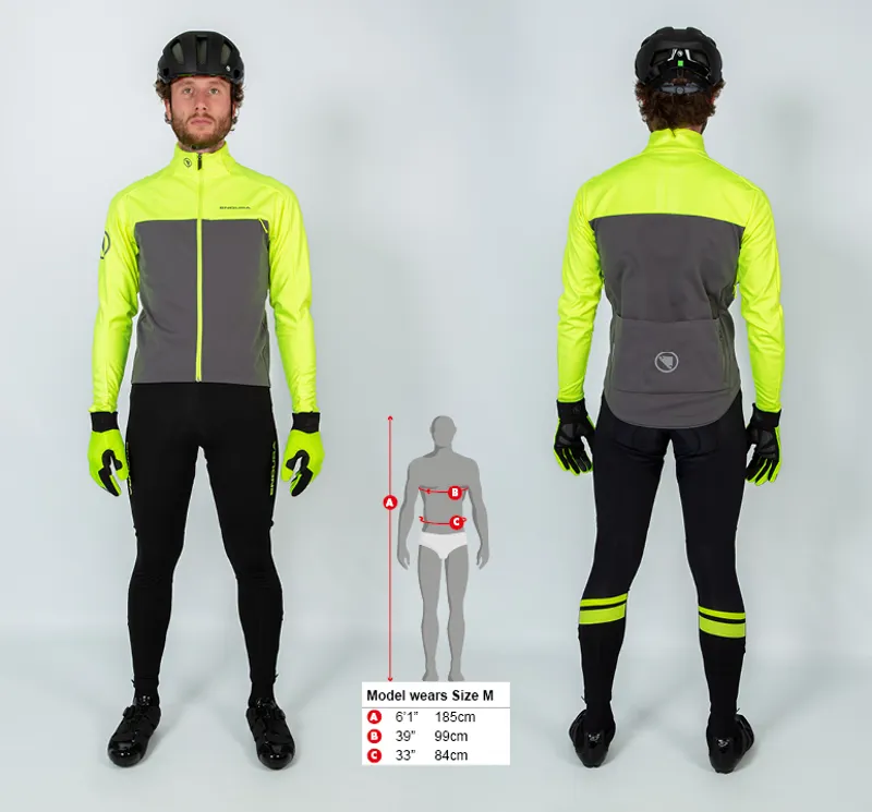Endura Windchill Jacket II Hi Viz Yellow-6