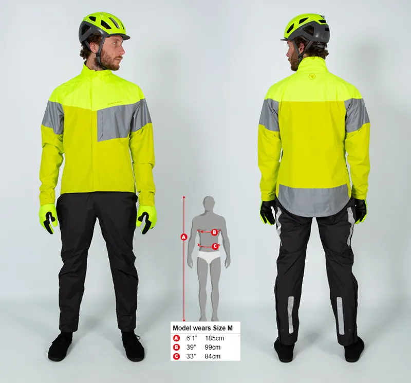 Endura Urban Luminite Jacket II Hi Viz Blue -5