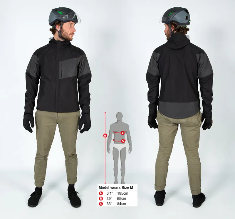 Endura Urban Luminite 3 In 1 Jacket II Black -8