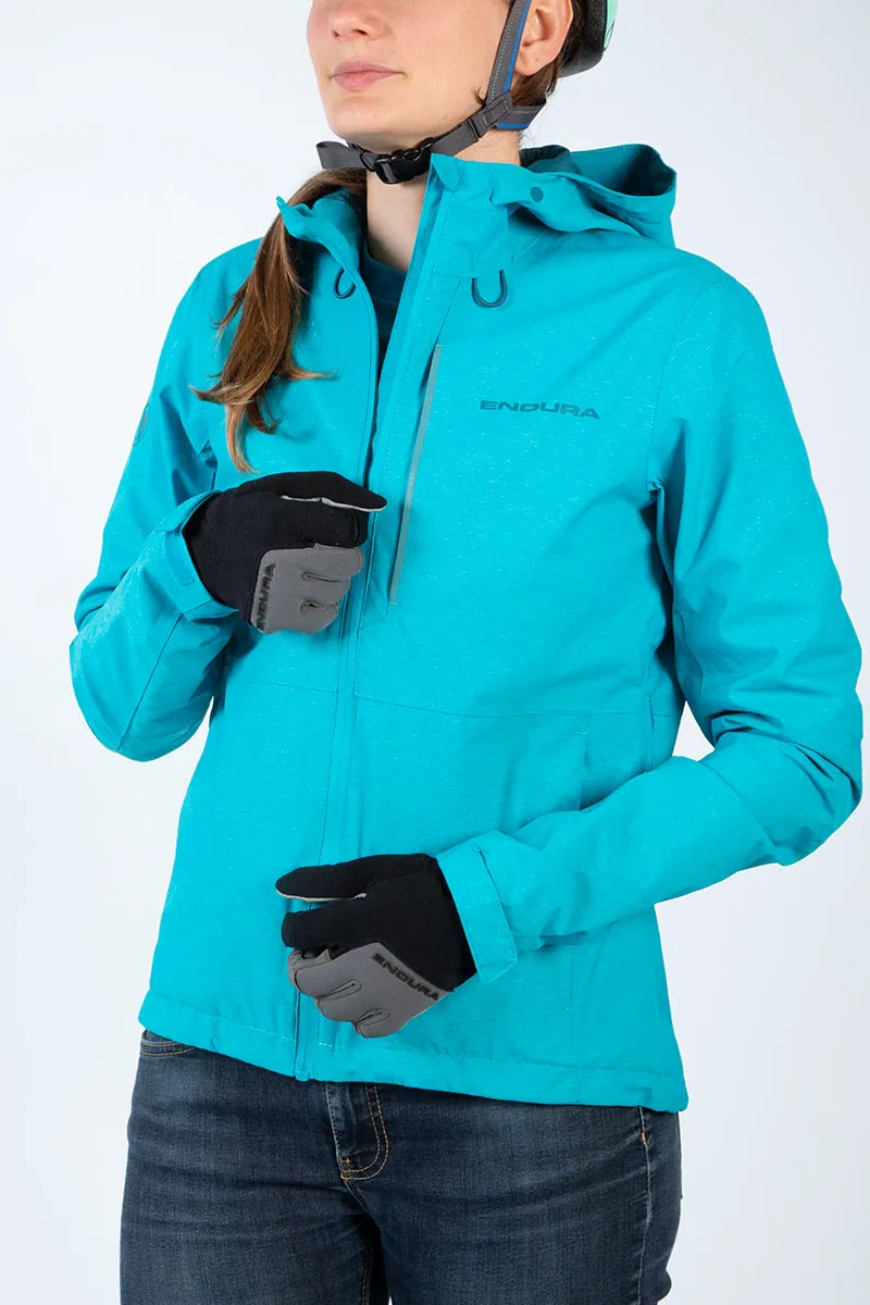 Endura Hummvee Waterproof Hooded Womens Jacket Cocoa -3