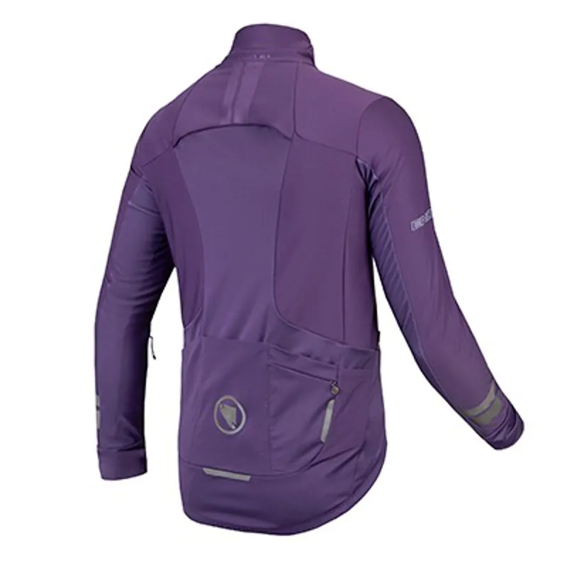 Endura Pro SL All Weather Primaloft Road Jacket Grape-1