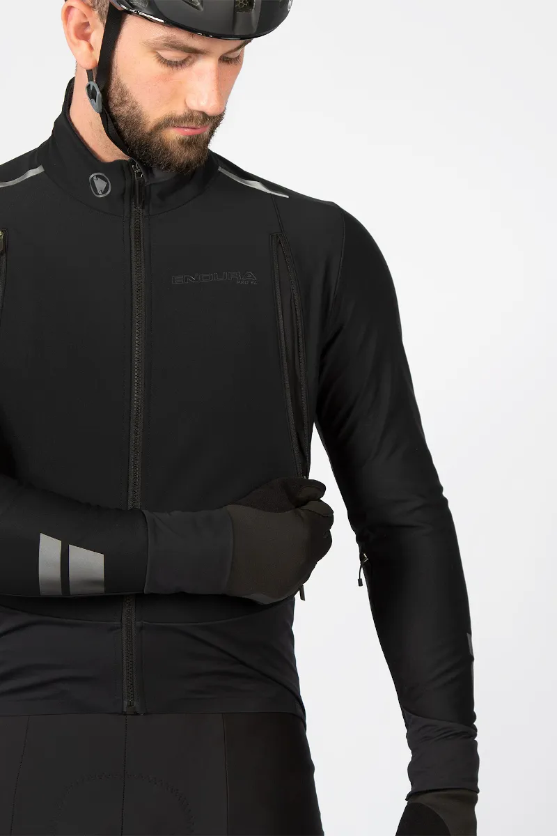 Endura Pro SL 3 Season Primaloft Road Jacket Black-3