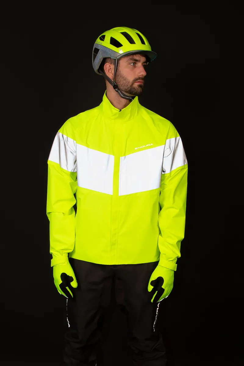 Endura Urban Luminite EN1150 Waterproof Jacket Hi-Vis Yellow-6