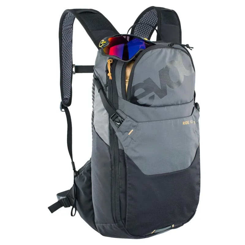 Evoc Ride Performance Hydration Backpack 12L Carbon Grey/Black-1