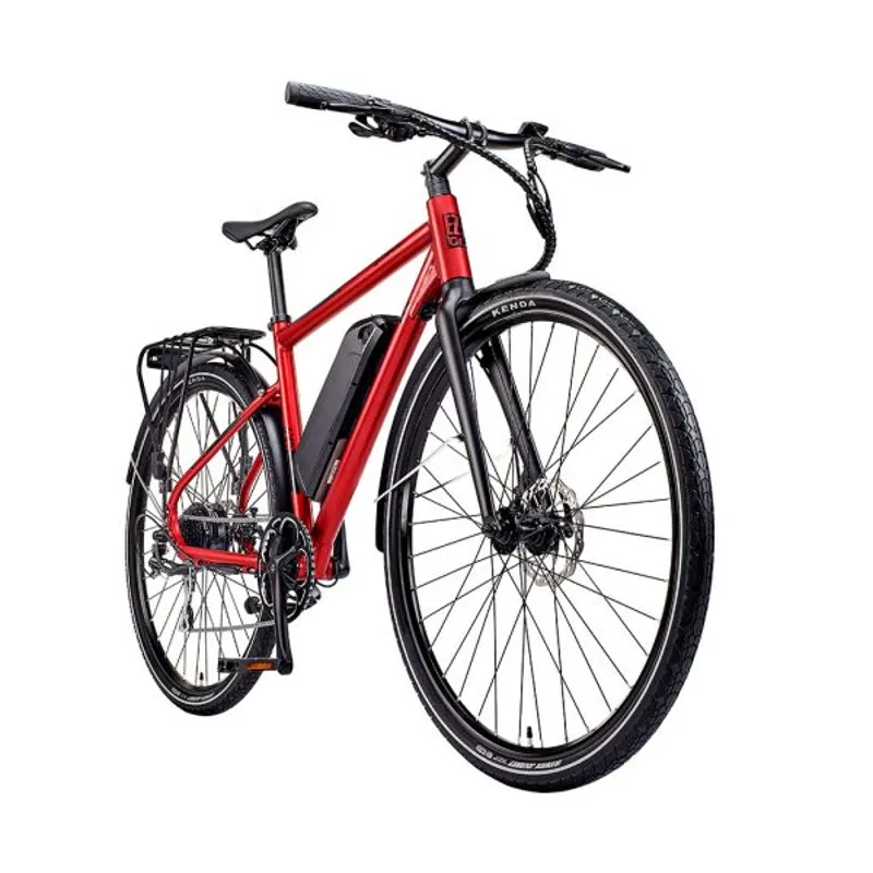 Ezego Commute EX Gents Electric Bike 2021 Red -2