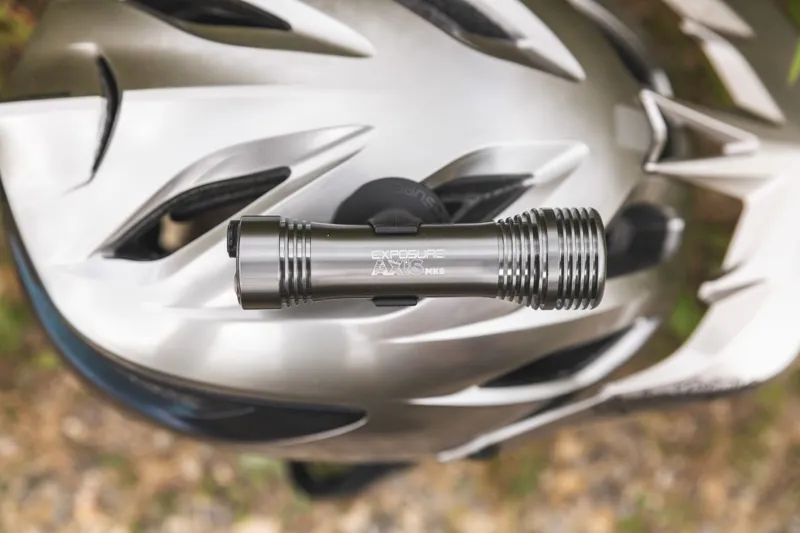 Exposure Axis MK9 Front Light with Helmet/HB Mount Gunmetal Black-2