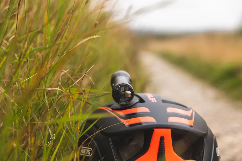 Exposure Axis MK9 Front Light with Helmet/HB Mount Gunmetal Black-4