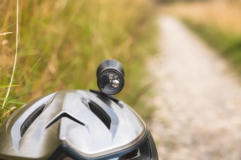 Exposure Diablo MK13 Front Light with Helmet/HB Mount Gunmetal Black-4