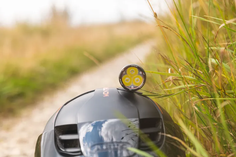 Exposure Diablo MK13 Front Light with Helmet/HB Mount Gunmetal Black-9