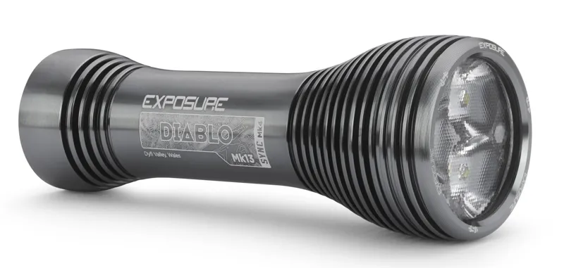 Exposure Diablo Sync MK4 Front Light with Helmet/HB Mount/BlueTooth Remote