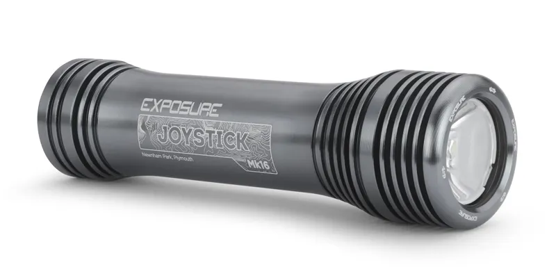 Exposure Joystick MK16 Front Light with Helmet/HB Mounts Gunmetal Black