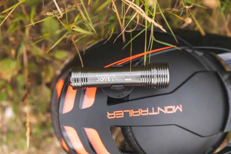 Exposure Joystick MK16 Front Light with Helmet/HB Mounts Gunmetal Black-7