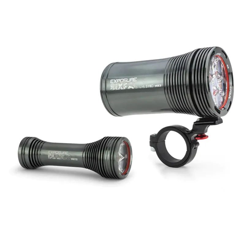 Exposure Six Pack SYNC MK3/Diablo SYNC MK2 with BT Remote and Brackets Gun Metal