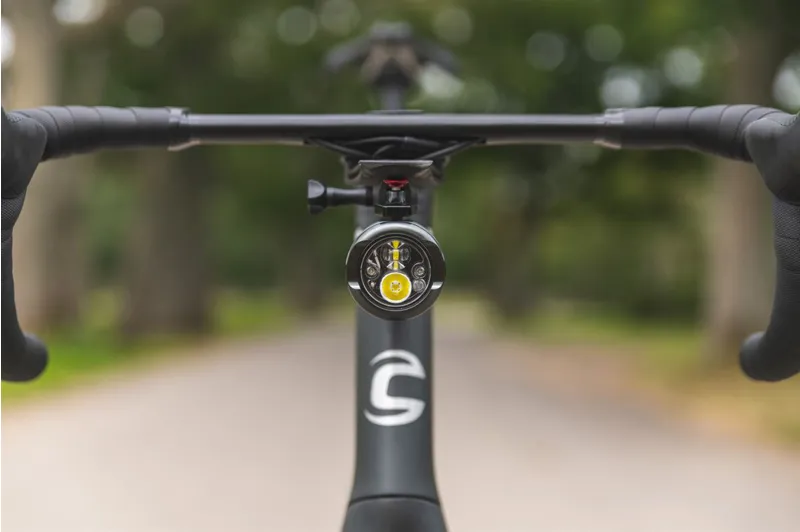 Exposure Strada MK11 Super Bright AKTIV Tech/Remote Switch Front Light Gunmetal Black-3