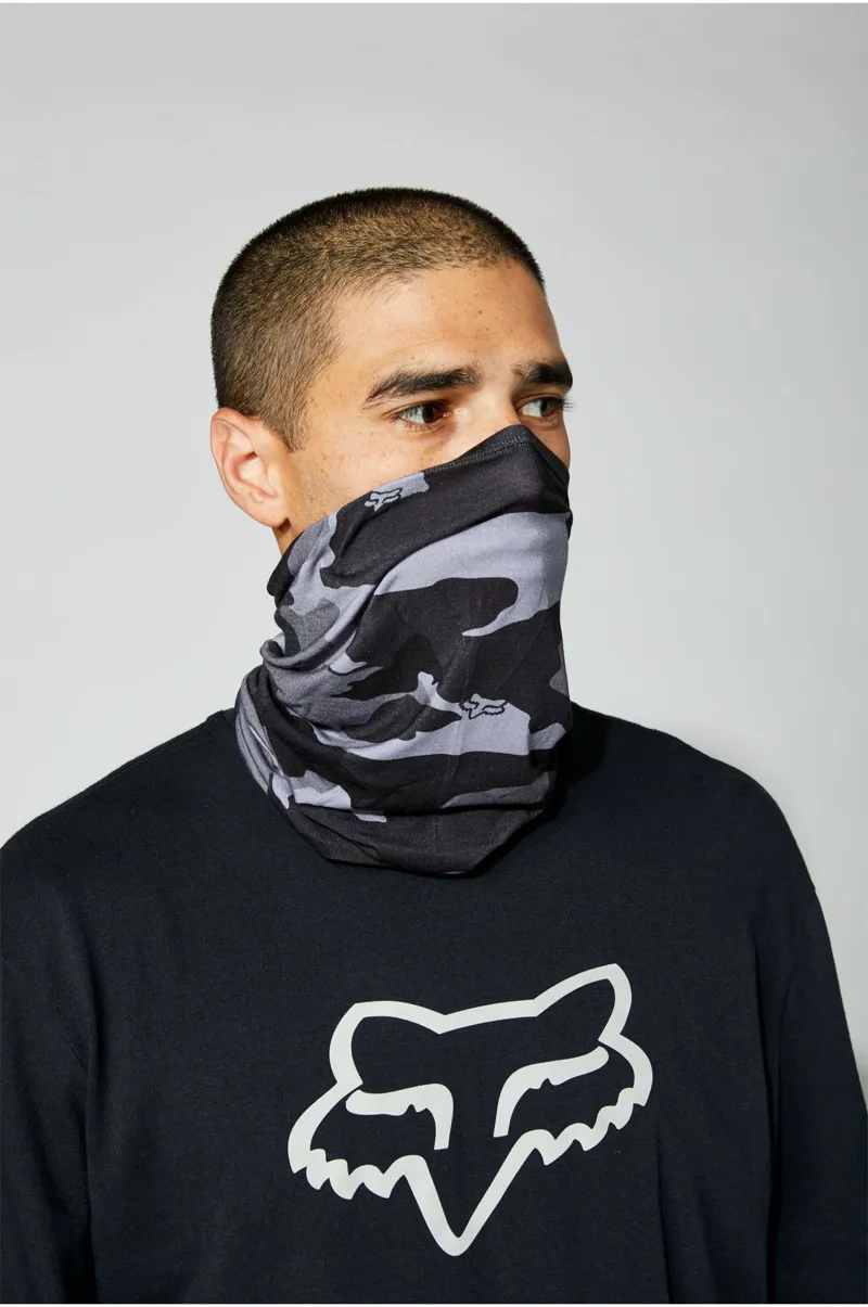 Fox Legion Neck Gaiter Black Camo