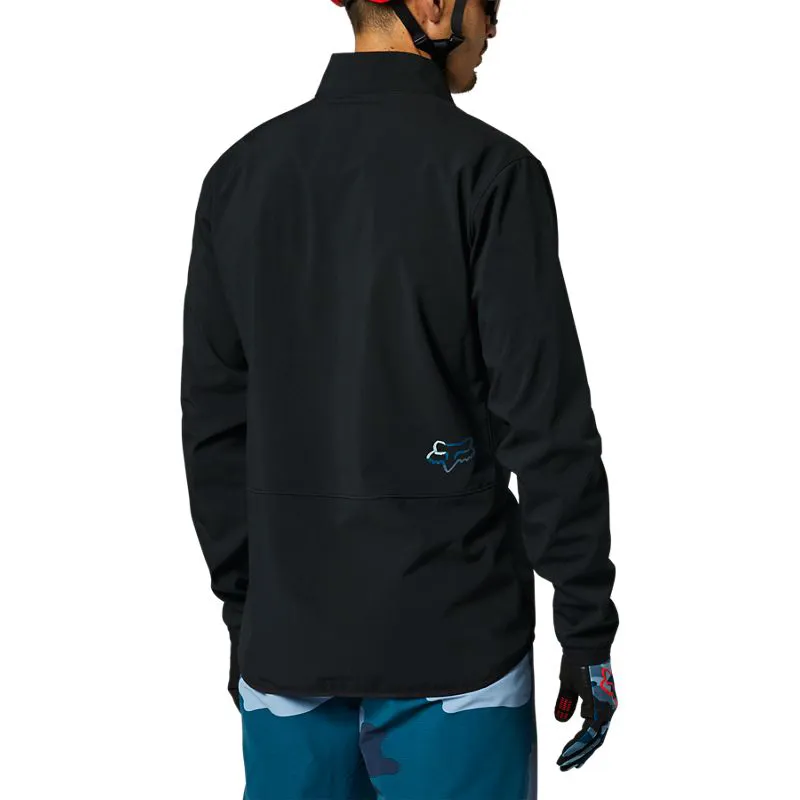 Fox Ranger Fire MTB Jacket Black/Blue-2