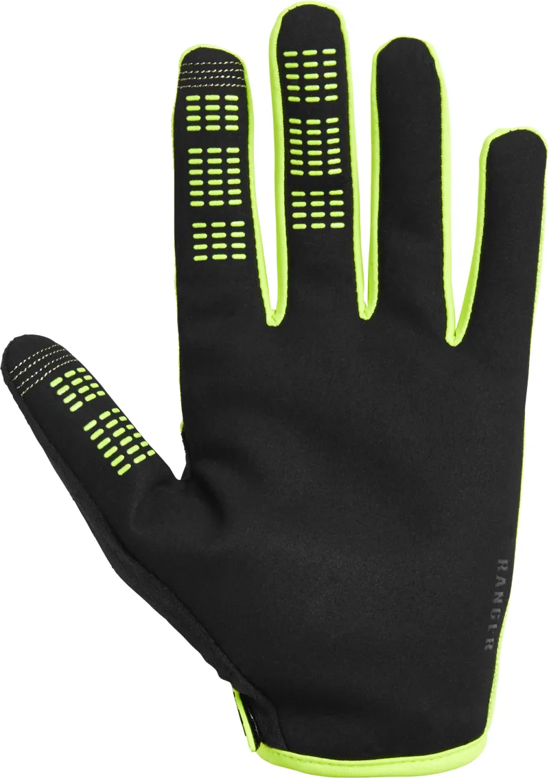 Fox Ranger MTB Gloves Fluo Yellow-1