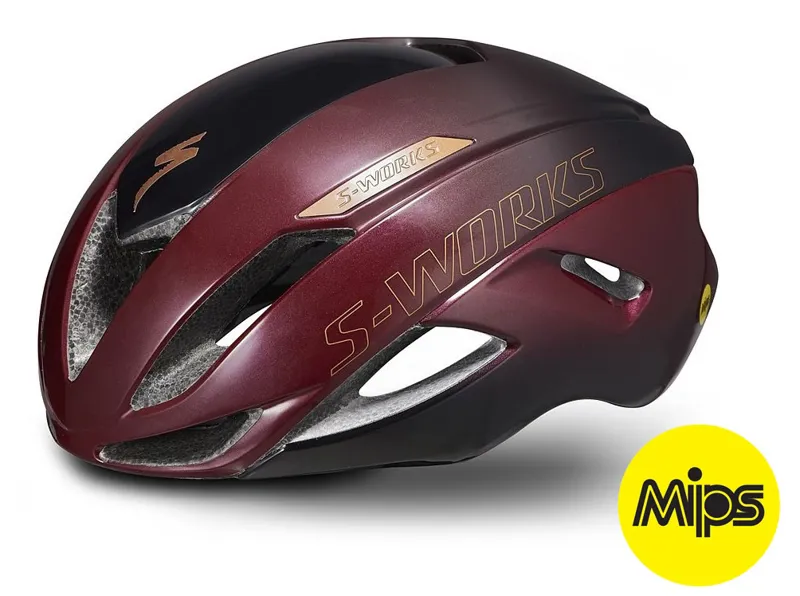 Specialized S Works Evade Road Helmet Maroon/Black